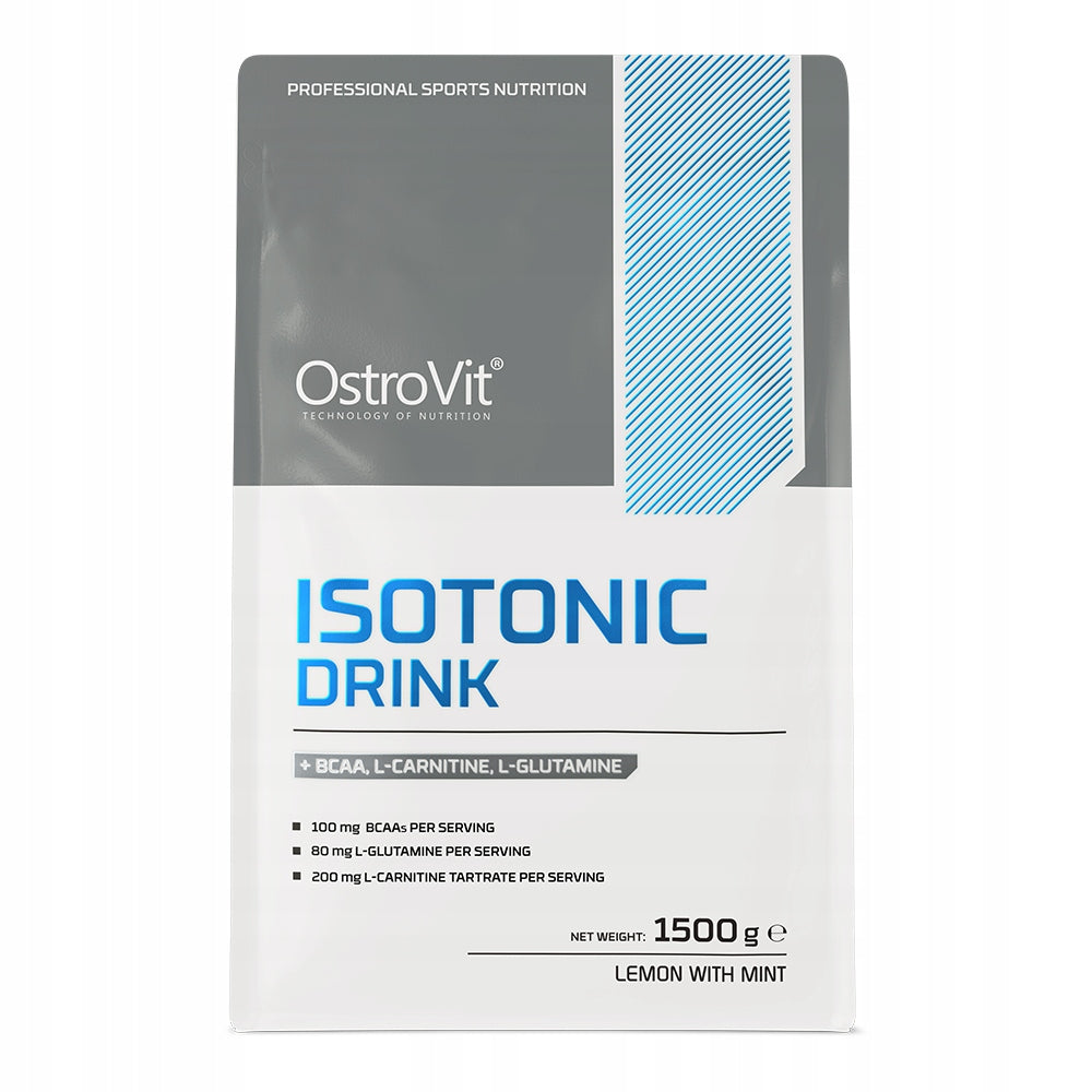 Isotonic powder OstroVit Isotonic Drink 1500 g lemon mint Manufacturer code 5903933918112