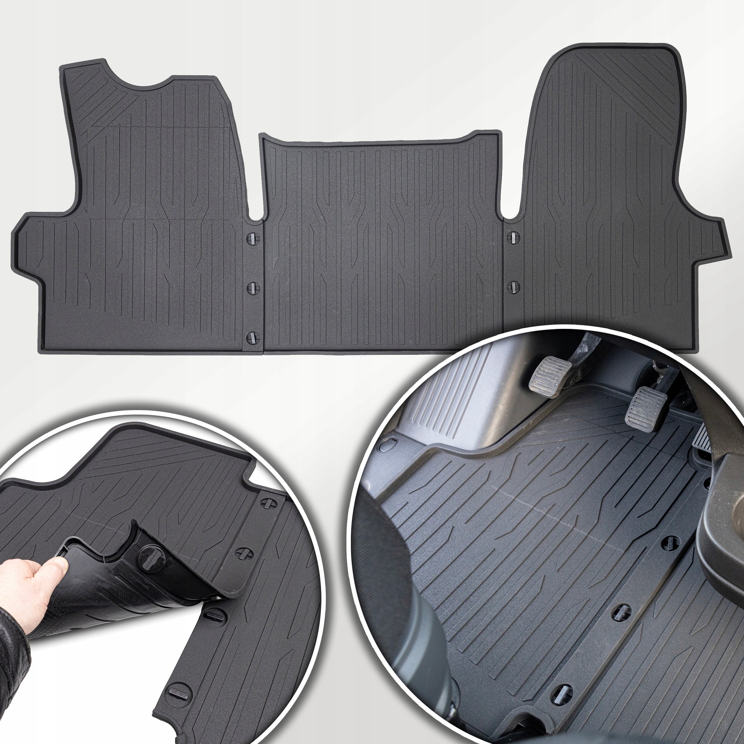 Iveco Daily VI VAN from 2014- Rubber mats SPARTLine