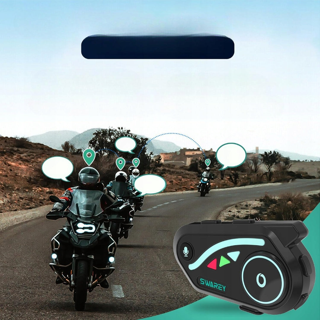 JA3 INTERCOM MOTORCYCLE SWAREY V8 BLUETOOTH STEREO HEADSET Manufacturer's catalog number V8