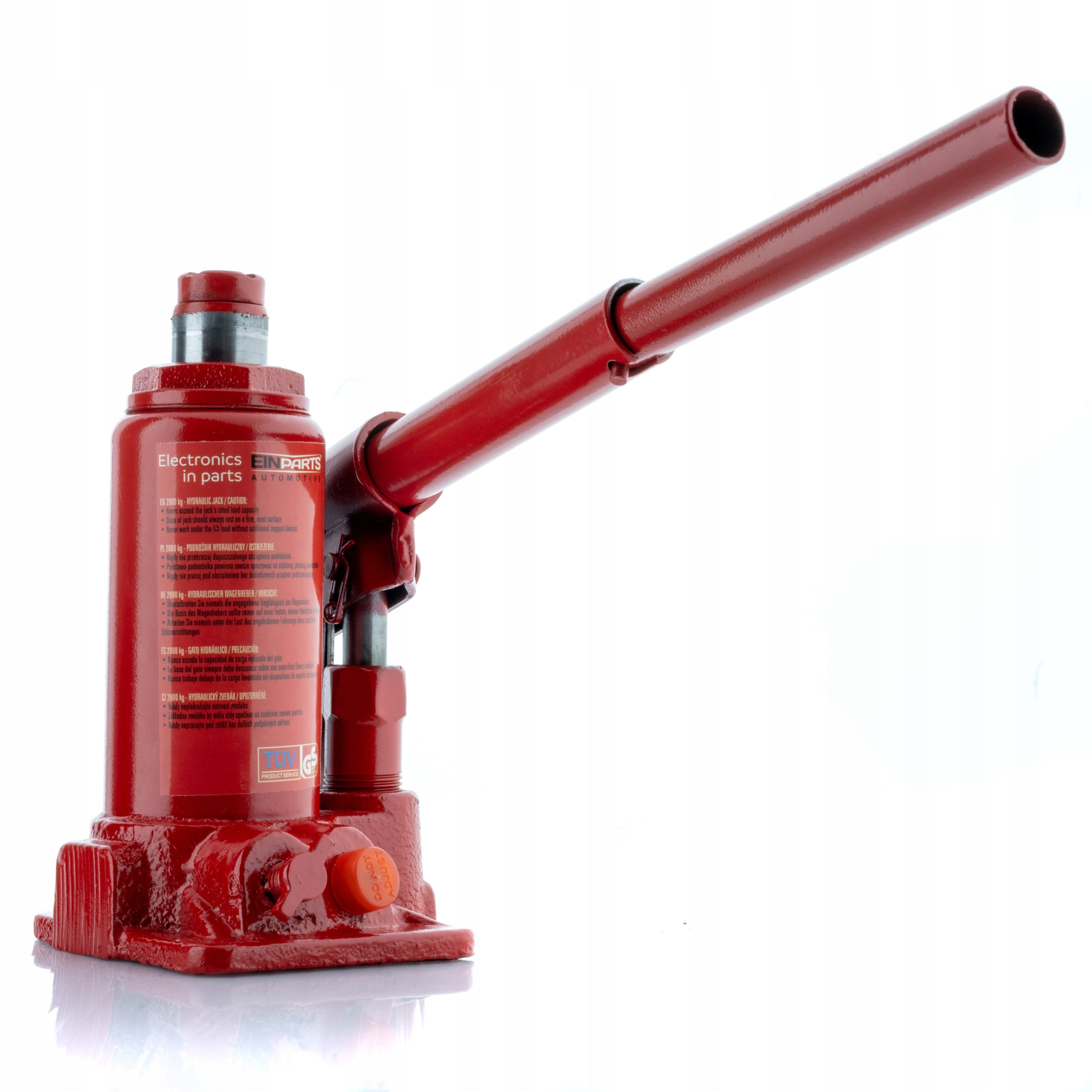 JACK HYDRUAL LIFT 2T BOLLARD BOTTLE Product weight with unit packaging 3 kg