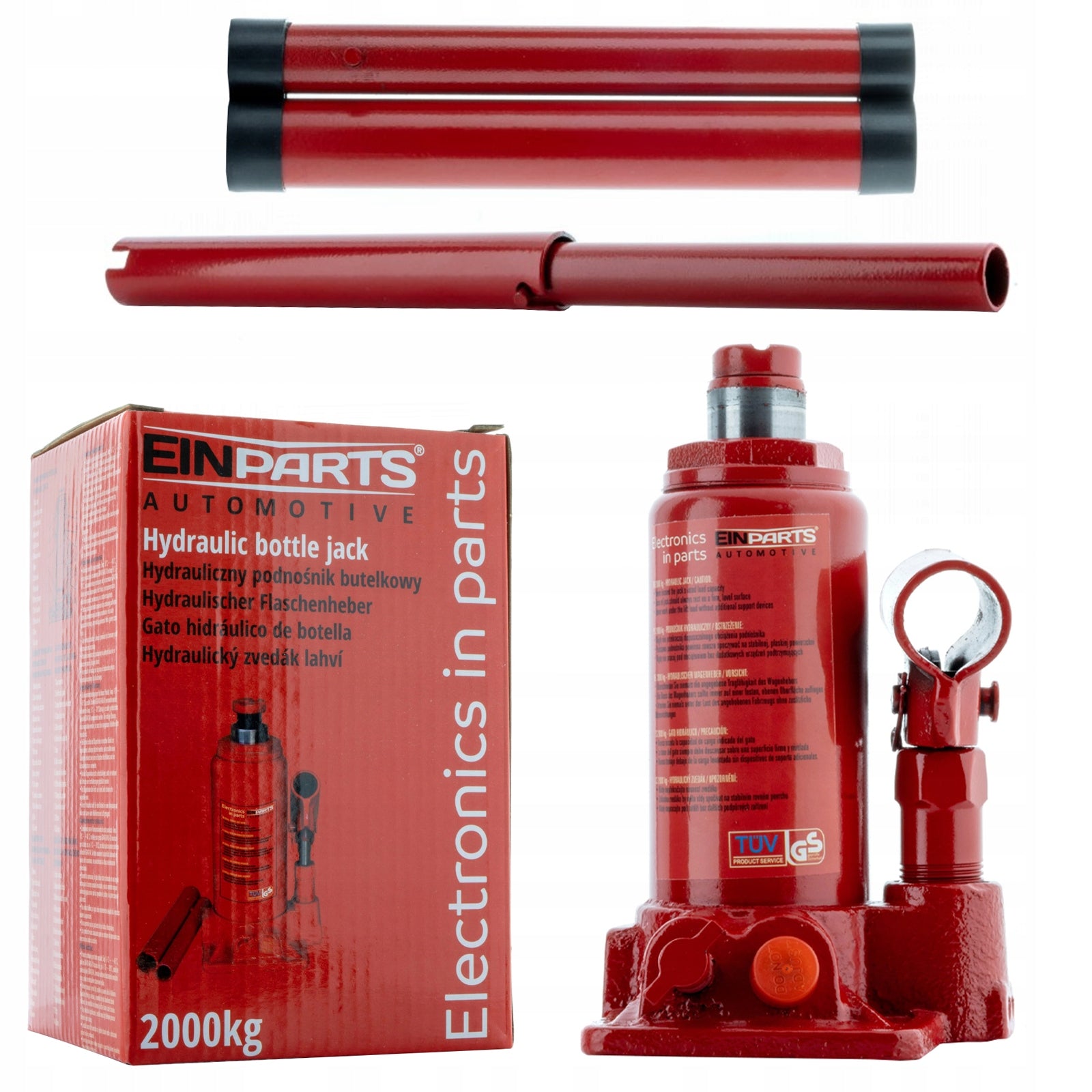 JACK HYDRUAL LIFT 2T BOLLARD BOTTLE