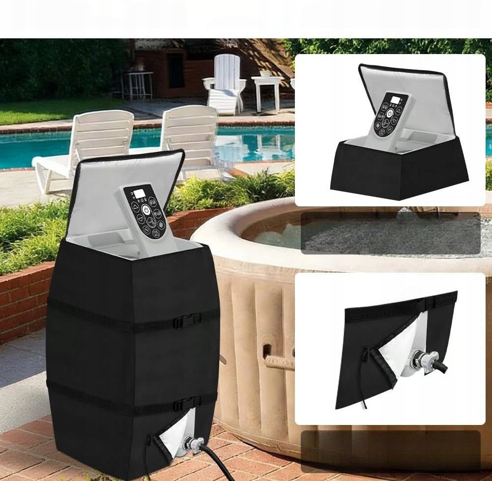 JACUZZI HOT TUB PUMP COVER INSULATED PROTECTIVE Manufacturer code POKROWIEC NA POMPĘ DO WANNY Z HYDROMASAŻEM