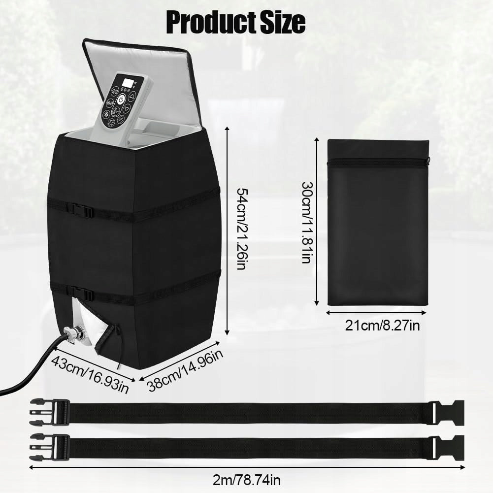 JACUZZI HOT TUB PUMP COVER INSULATED PROTECTIVE Packaging status original