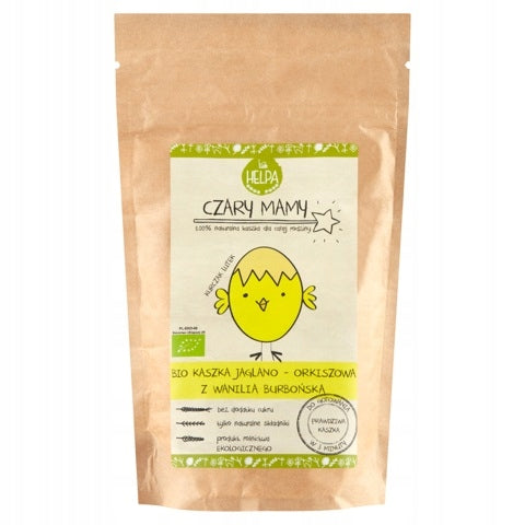 JAGLANO - SPELT PORRIDGE WITH BOURBON VANILLA WITHOUT ADDED SUGARS BIO 200 g