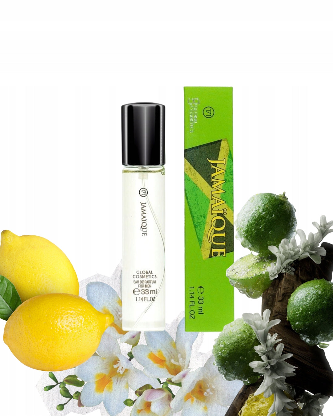 JAMAIQUE Men's Perfume 33ml Grapefruit Melon STRONG LASTING Fresh Scent