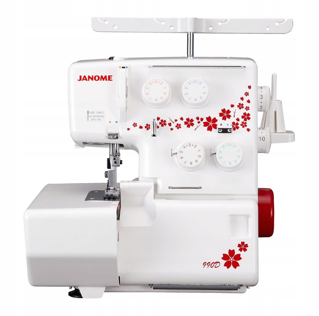 JANOME 990D strong OWERLOK OWERLOCK homemade 4-thread with mere Manufacturer code ML204D / 990D