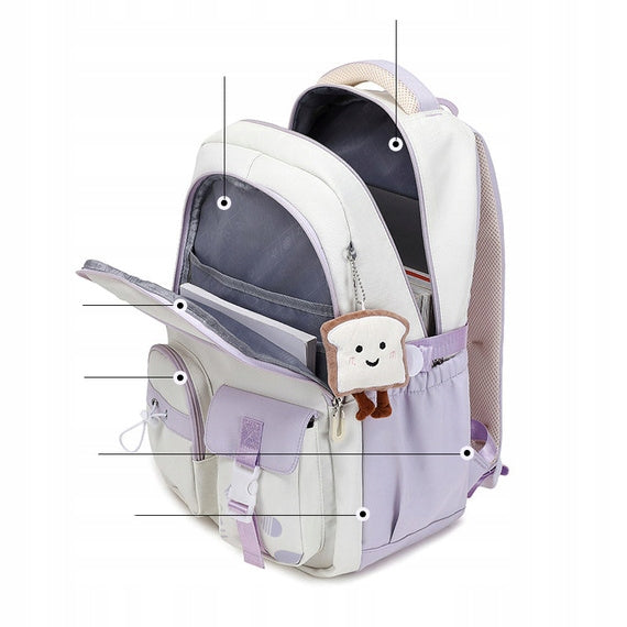 JANSBEN School Backpack For Girls Boys Waterproof 21L Brand no brand