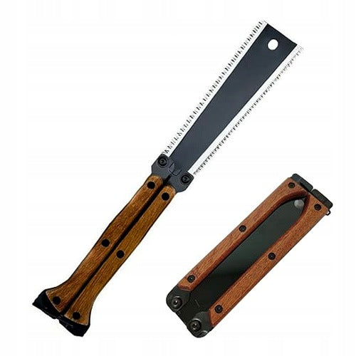 JAPANESE FOLDING SAW 13/14 TPI TWO-EDGE WOOD STEEL SK5 steel