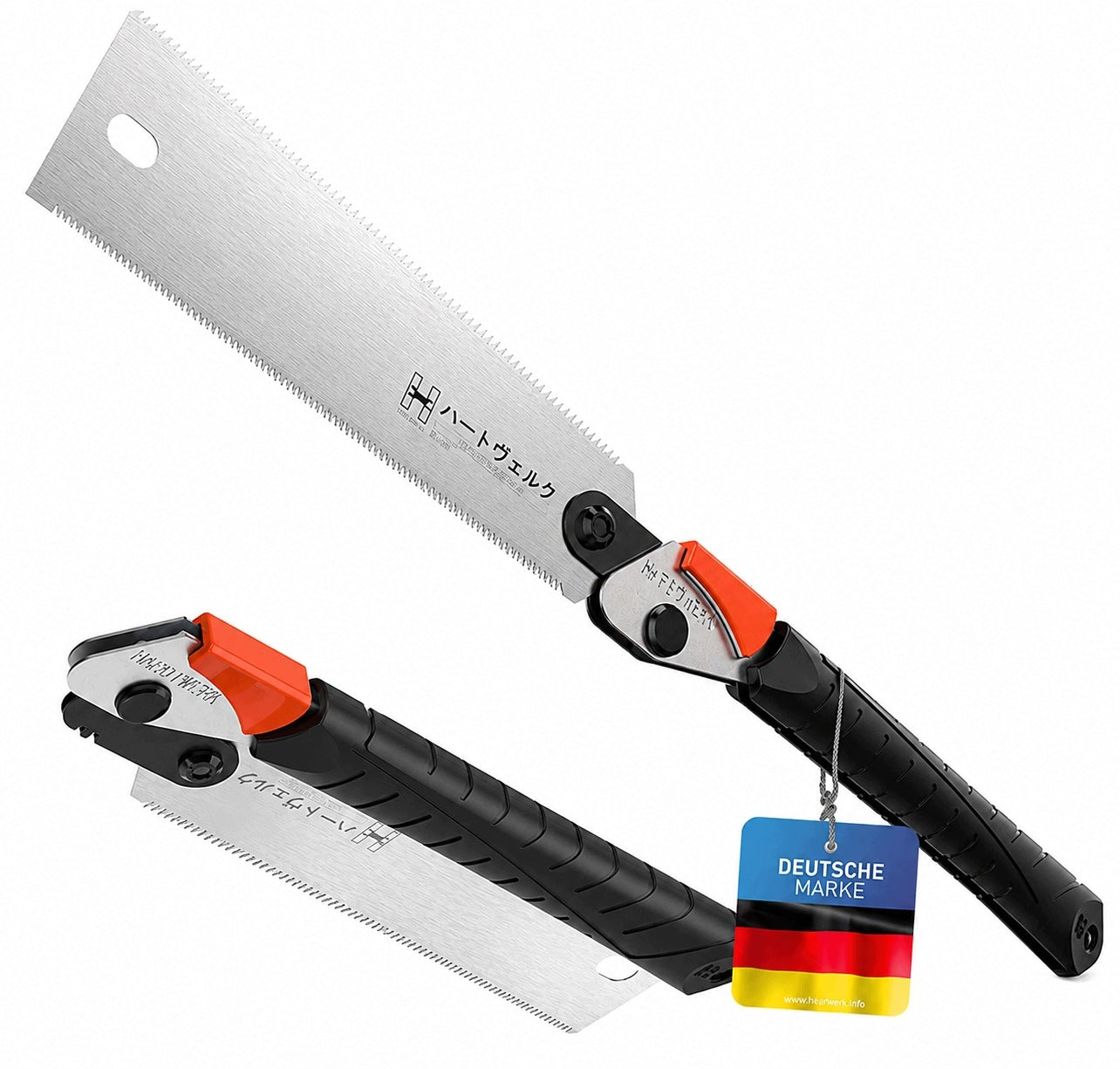 JAPANESE FOLDING SAW 240MM SK4 7/14TPI + 2 BLADES FOR WOOD PRO Packaging status original