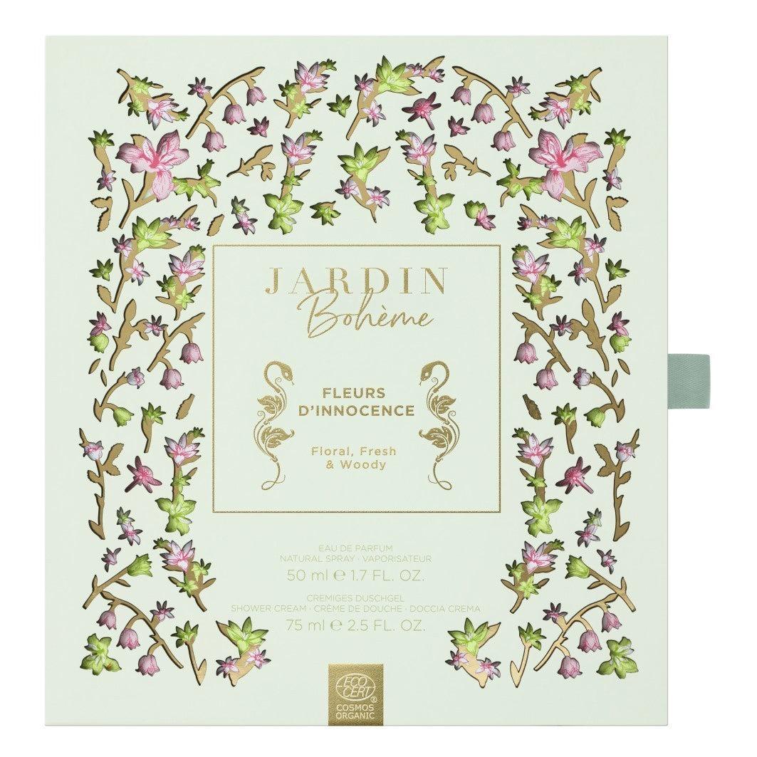 JARDIN BOHEME Fleurs D'Innocence - Perfumed Water + Shower Gel