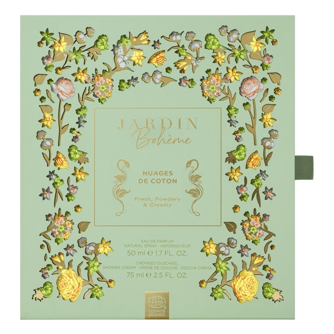 JARDIN BOHEME SET NUAGES DE COTON EAU DE PARFUM 50ML + SHOWER GEL