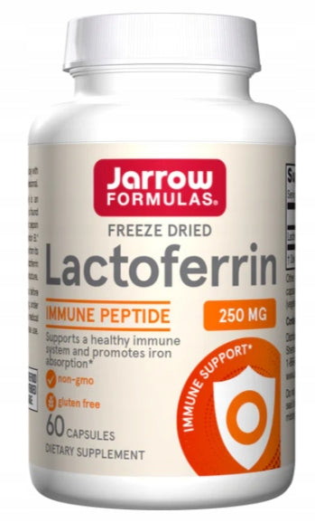 JARROW Lactoferrin 250mg LACTOFERRIN IRON IMMUNOMODULATOR 60caps