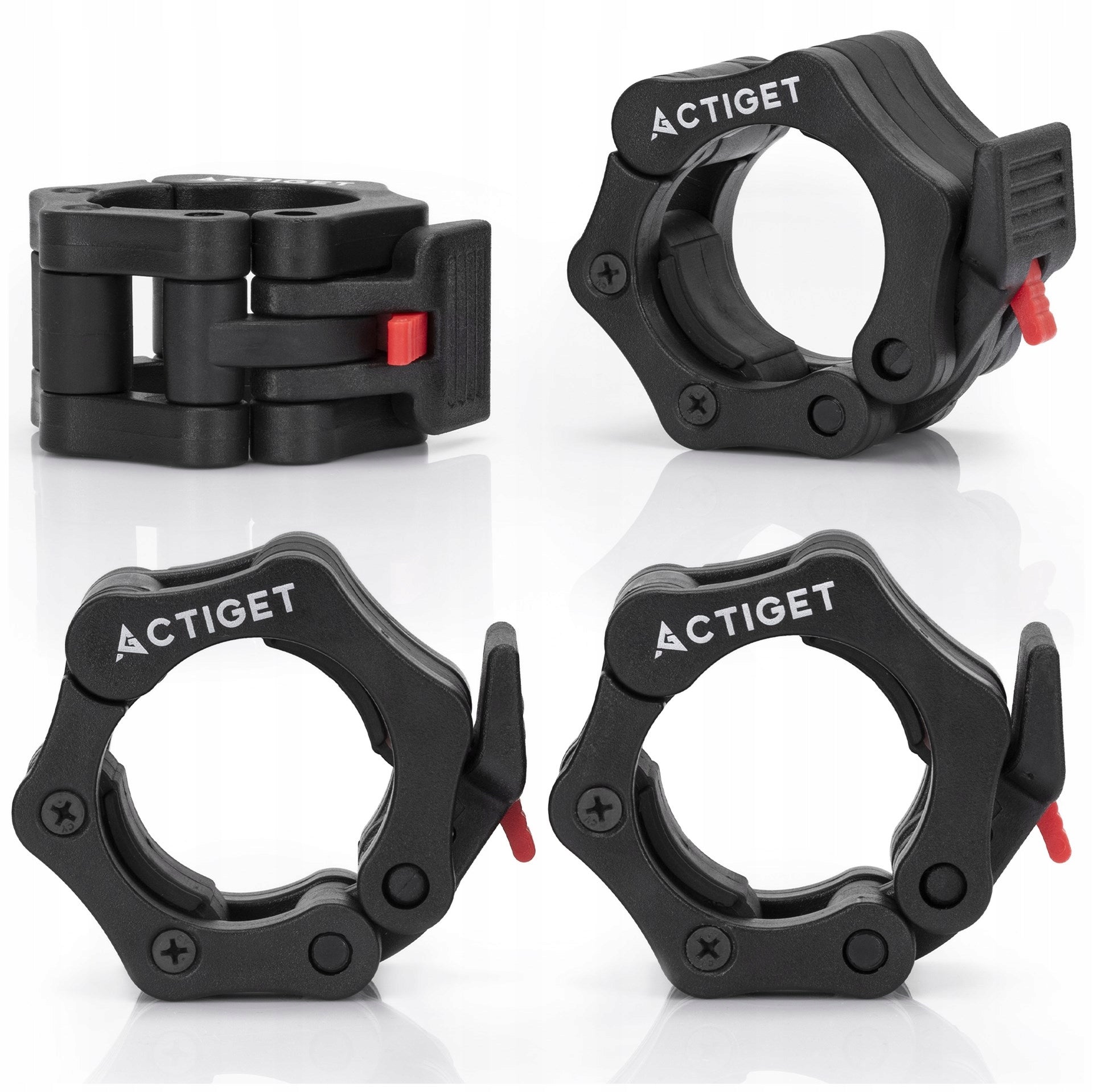 JAW CLAMPS FOR NECK DUMBBELLS BARBELL BUCKLE SET OF 2PCS BUCKLE 50 mm Manufacturer code ACT0014