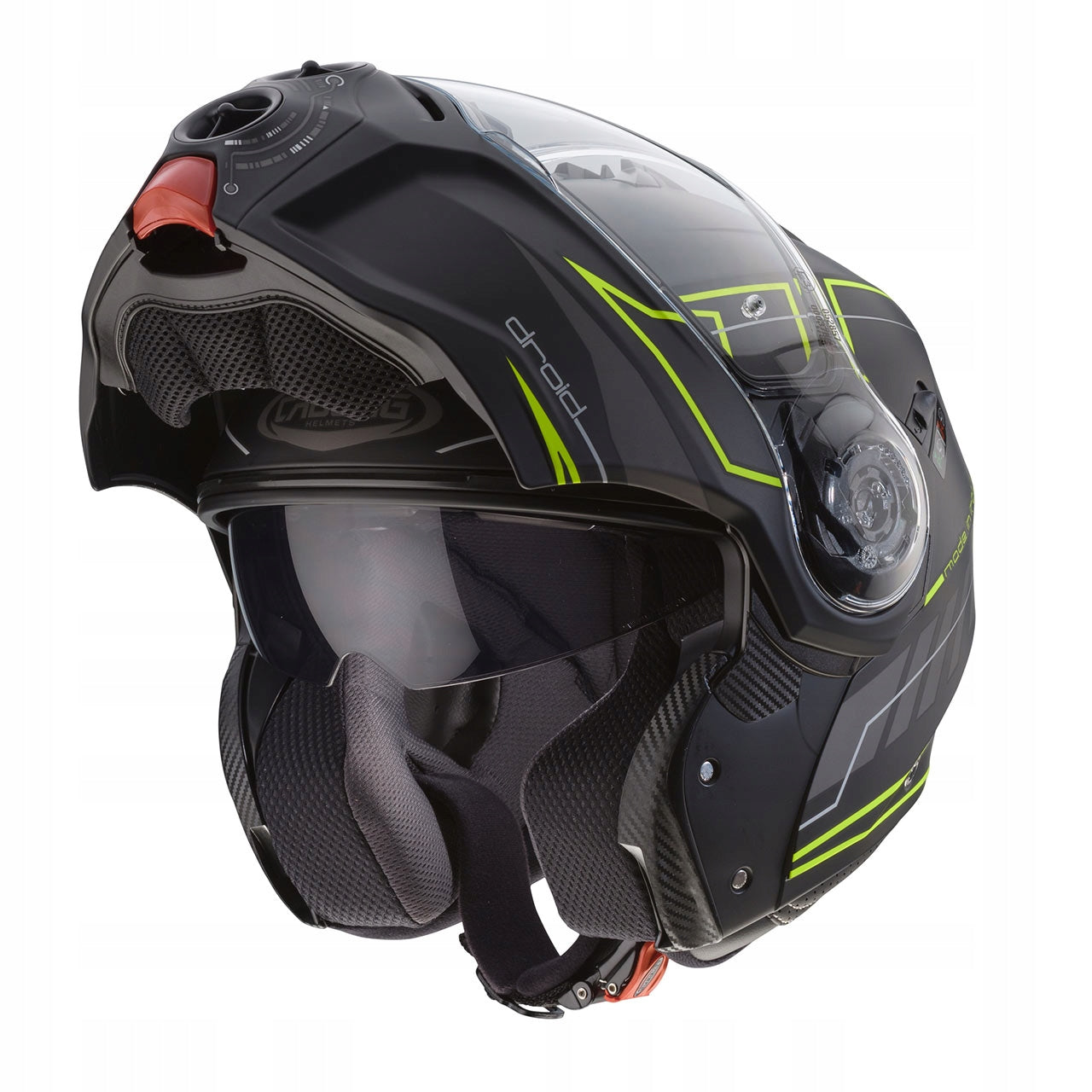 JAW HELMET CABERG DROID BLAZE PINLOCK BOX SIZE S 55-56 cm BLENDA Packaging status original