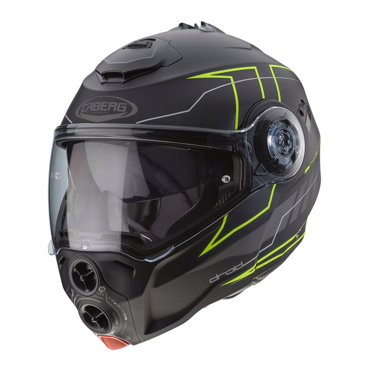 JAW HELMET CABERG DROID BLAZE PINLOCK BOX SIZE S 55-56 cm BLENDA