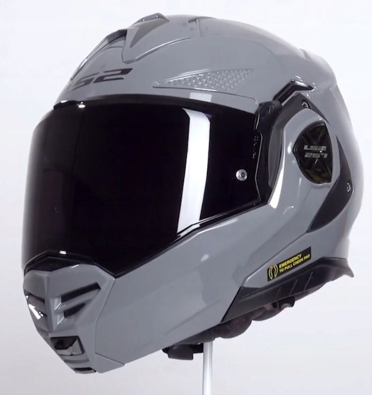JAW HELMET LS2 FF901 ADVANT X NARDO GREY GLOSS BLEND PINLOCK ROZ. XXL Manufacturer LS2