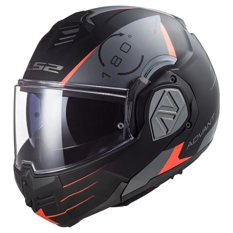 JAW HELMET LS2 FF906 ADVANT CODEX ECE22.06 P/J S