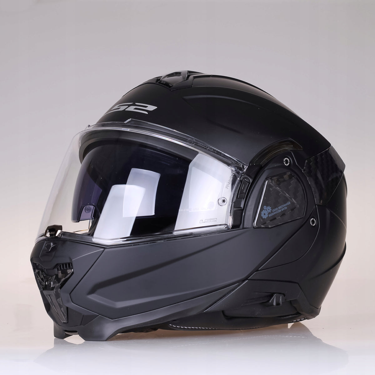 JAW HELMET LS2 FF910 ADVANT II black mat ECE22.06 PINLOCK MAX VISION Manufacturer LS2