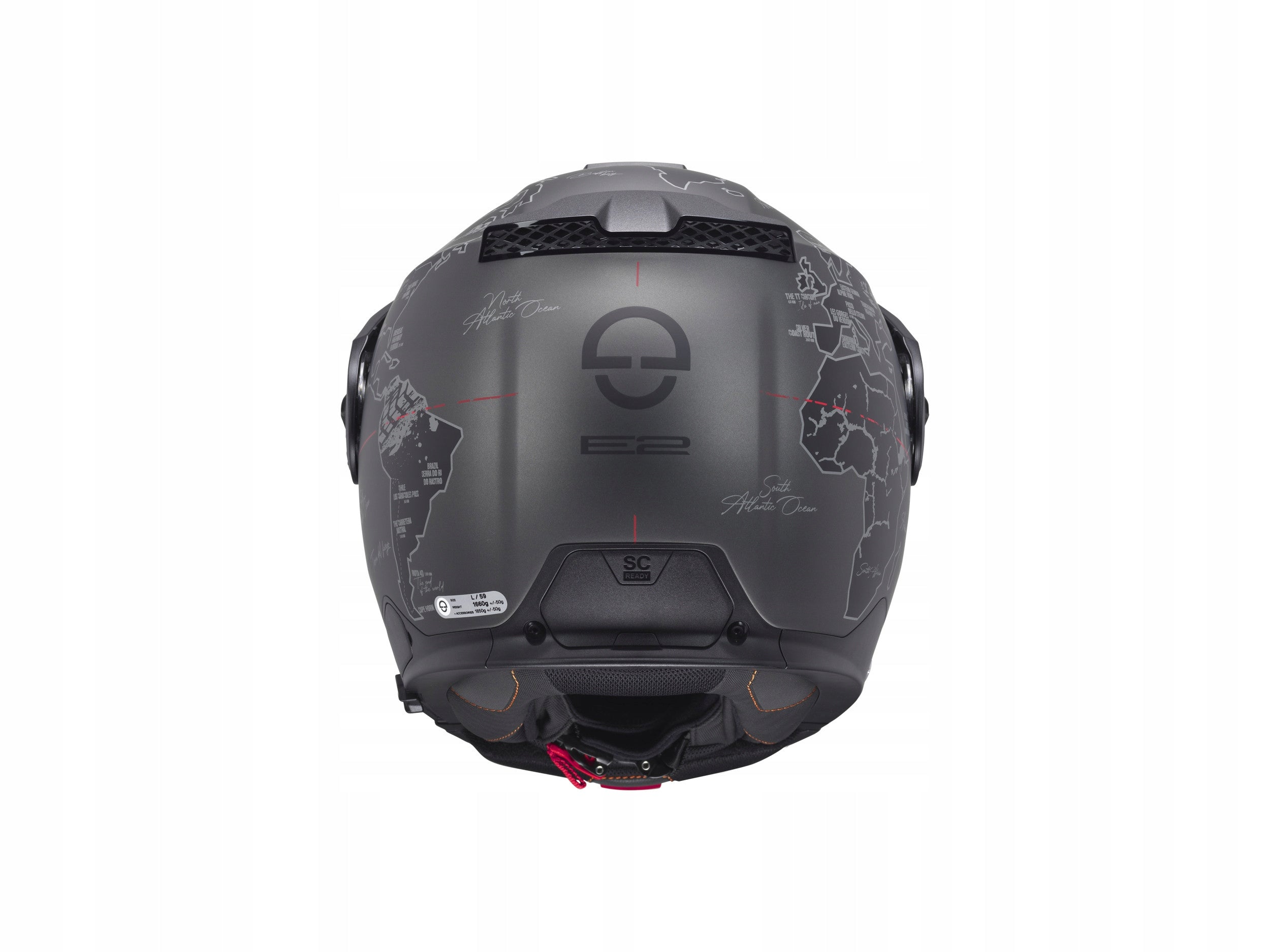 JAW HELMET SCHUBERTH E2 ATLAS ANTHRACITE ADVENTURE VISOR BLENDA r. XL Manufacturer's catalog number 4179097360