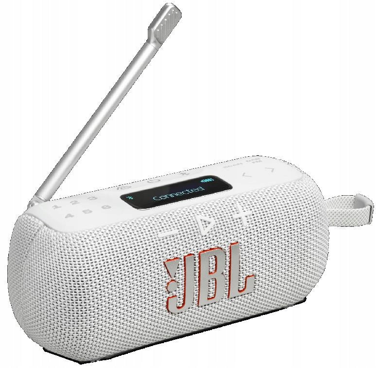 JBL TUNER 3 WHITE /PORTABLE SPEAKER /RADIO DAB & FM/ DEALER JBL / ORIGINAL Manufacturer code JBLTUNER3WHT