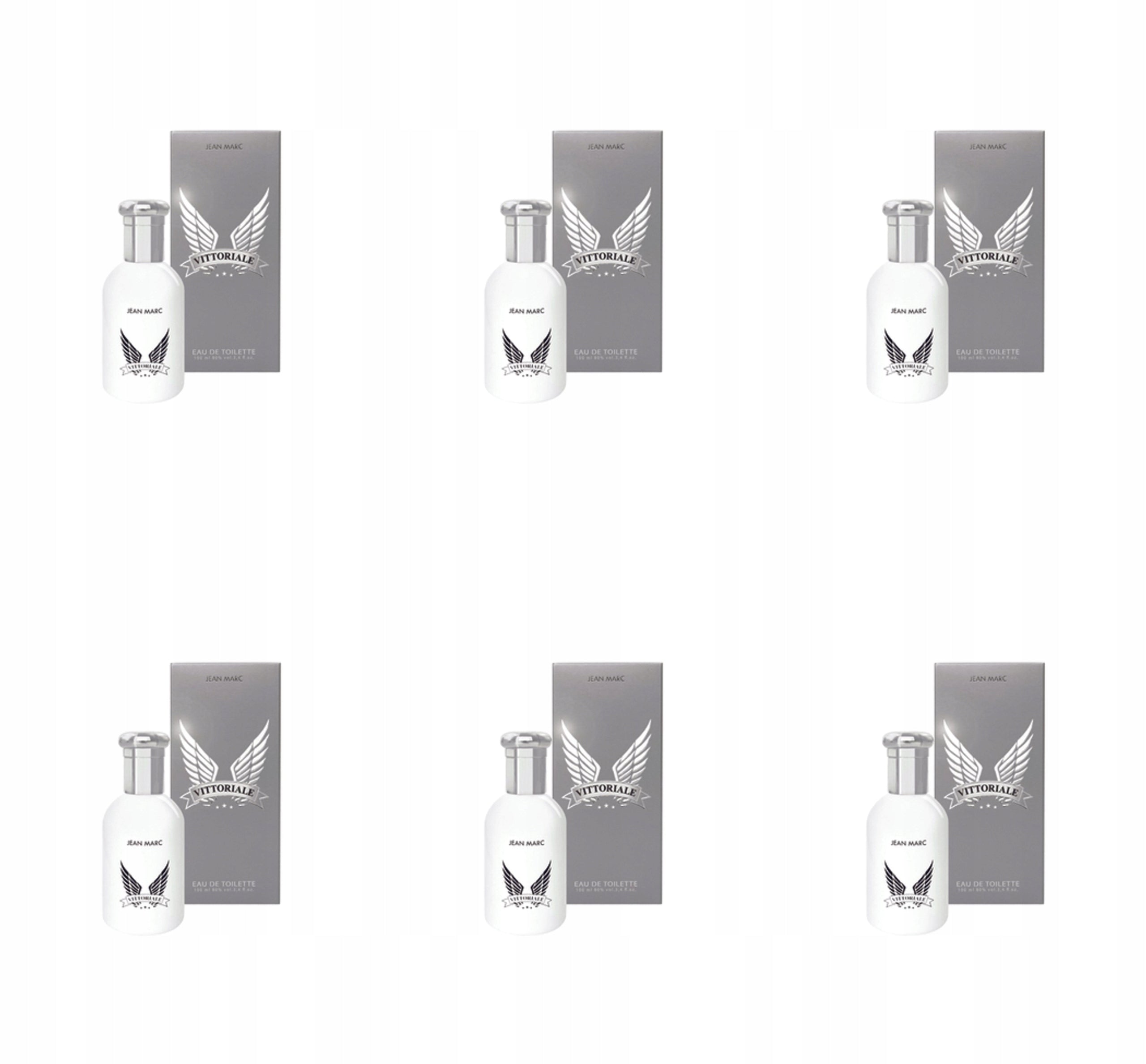JEAN MARC eau de toilette VITTORIALE for men 100 ml X6
