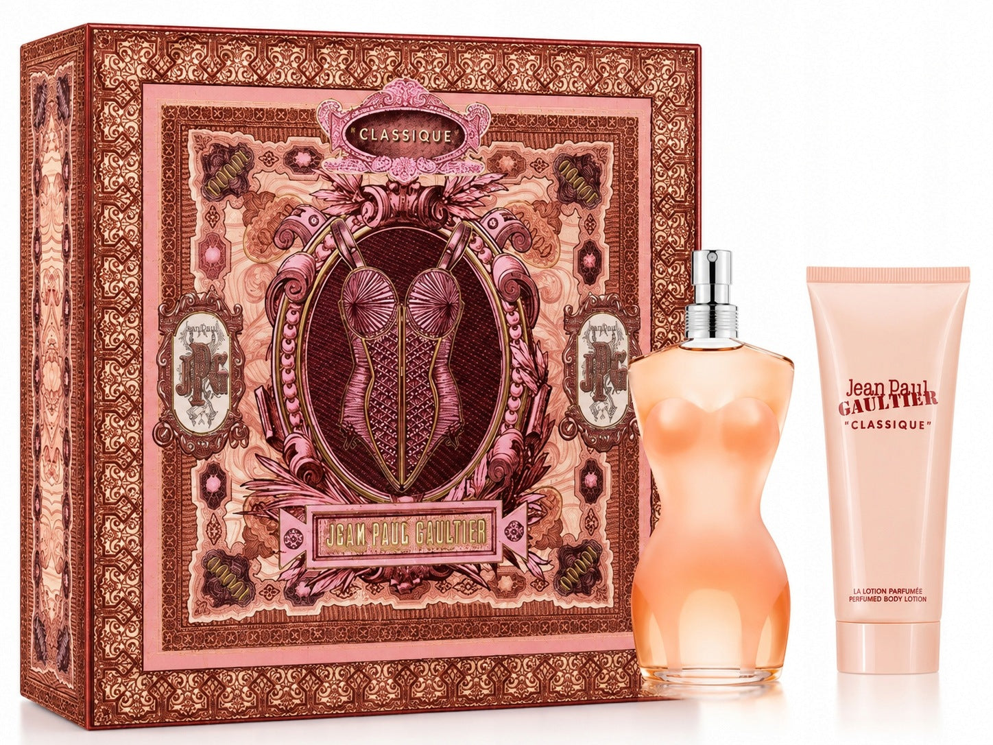 JEAN PAUL GAULTIER CLASSIQUE SET FOR WOMAN EDT 50 ML + LOTION 75 ML