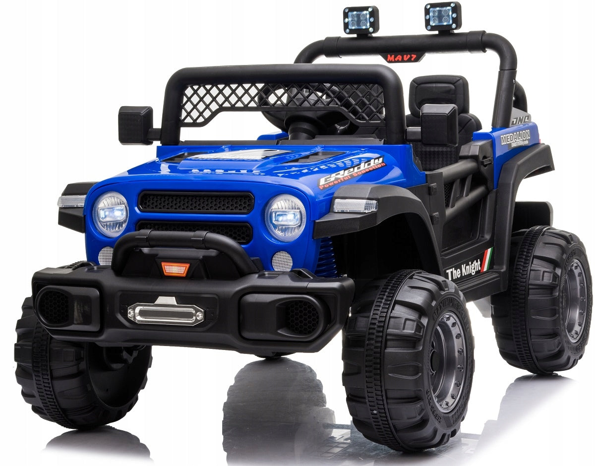JEEP BH Off Road 4x4, EVA, Battery-powered car 2.4G. LUGGAGE COMPARTMENT, 12V 9ah, 2.4 Kid's age 2+ years