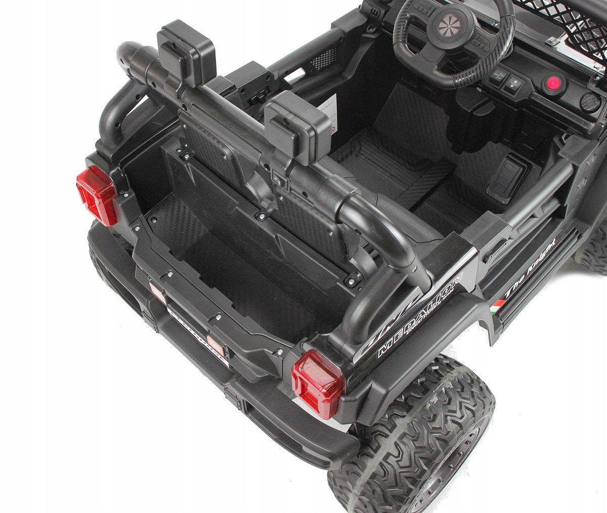 JEEP BH Off Road 4x4, EVA, Battery-powered car 2.4G. LUGGAGE COMPARTMENT, 12V 9ah, 2.4 Manufacturer code BBH017PH