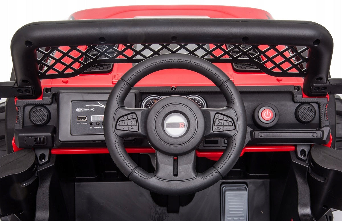 JEEP BH Off Road 4x4, EVA, Battery-powered car 2.4G. LUGGAGE COMPARTMENT, 12V 9ah, 2.4 Vehicle length 110 cm
