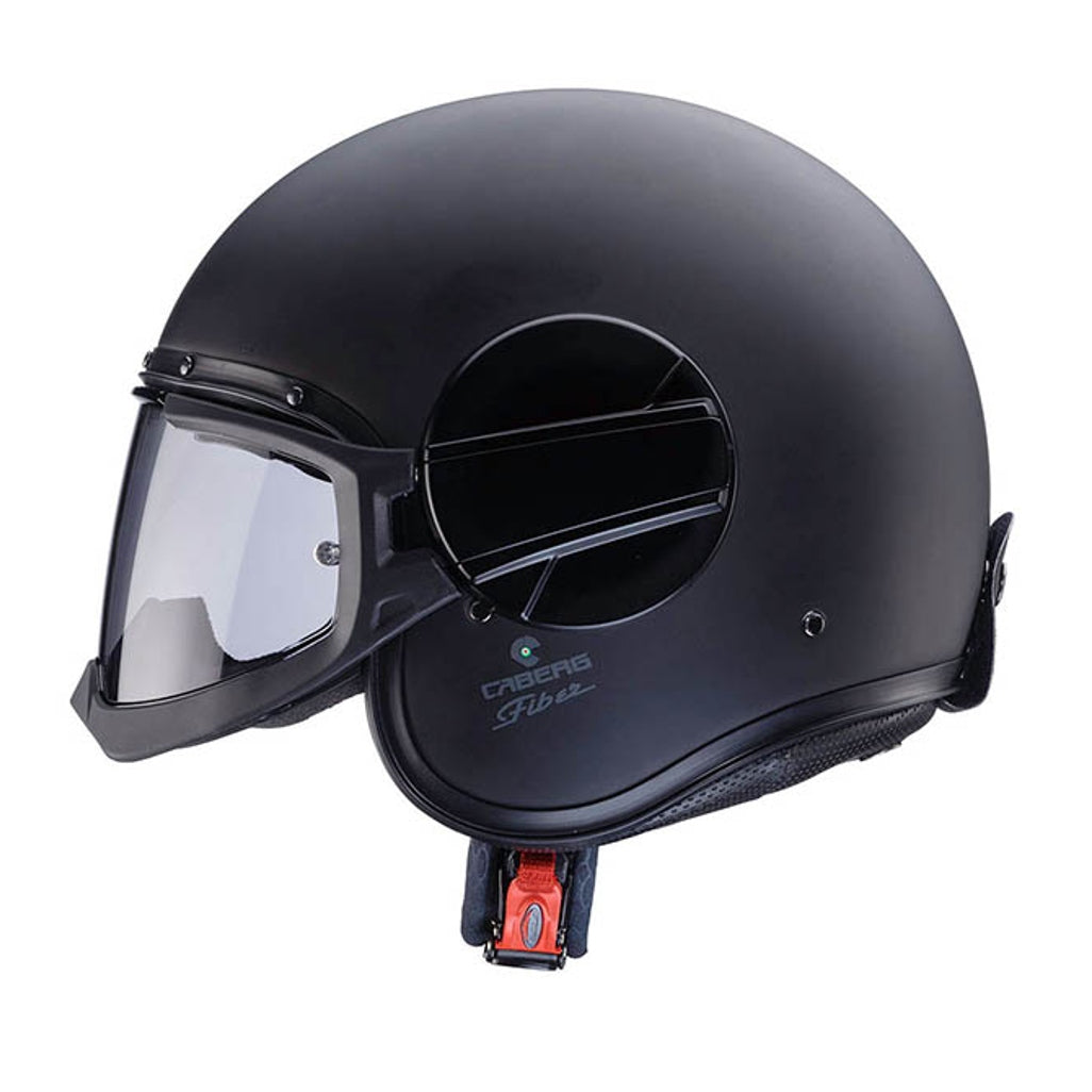 JET HELMET CABERG GHOST X SOLID BLACK MAT XL Manufacturer Caberg
