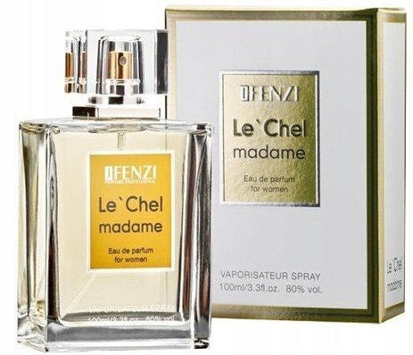 JFENZI WOMEN LE'CHEL MADAME 100ml Eau de Parfum woman EDP Packaging status original