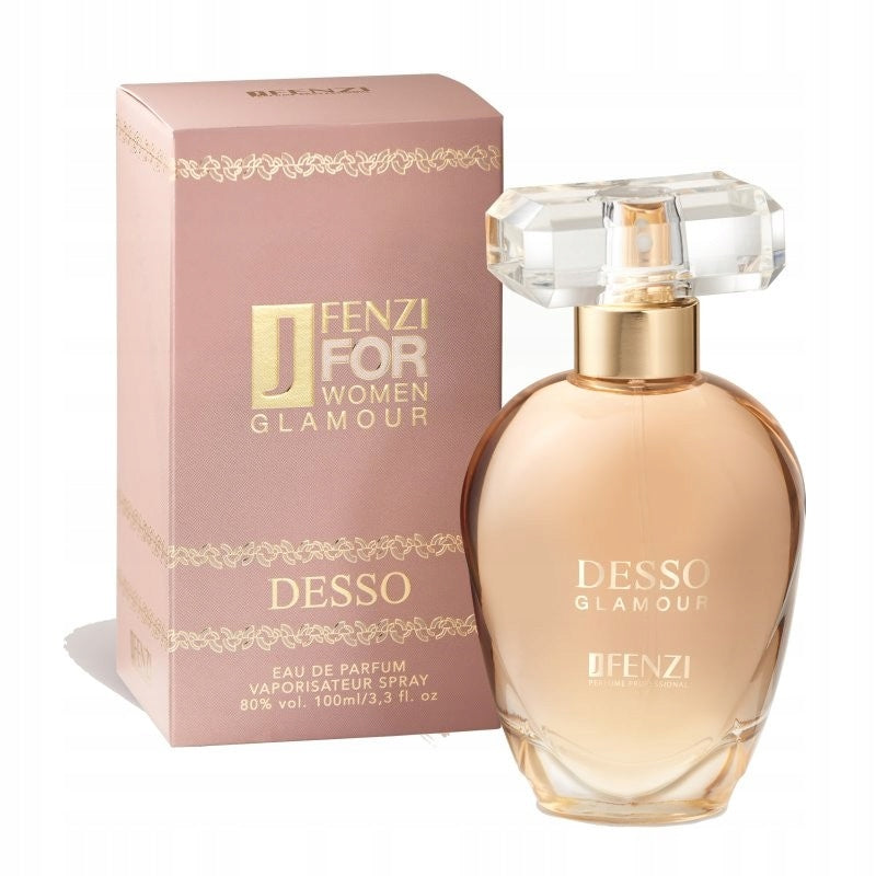 JFenzi Desso Glamour 100ml Eau de Parfum for women Packaging status original