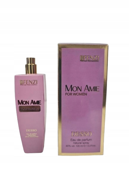 JFenzi Desso Mon Amie for Women Eau de Parfum 100 ml EDP Packaging status original