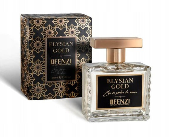 JFenzi Elysian Gold Eau de Parfum for women 100 ml Packaging status original