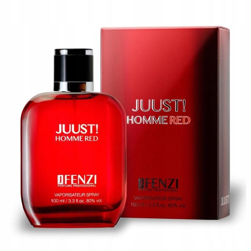 JFenzi JUUST Eau de Parfum! HOMME RED