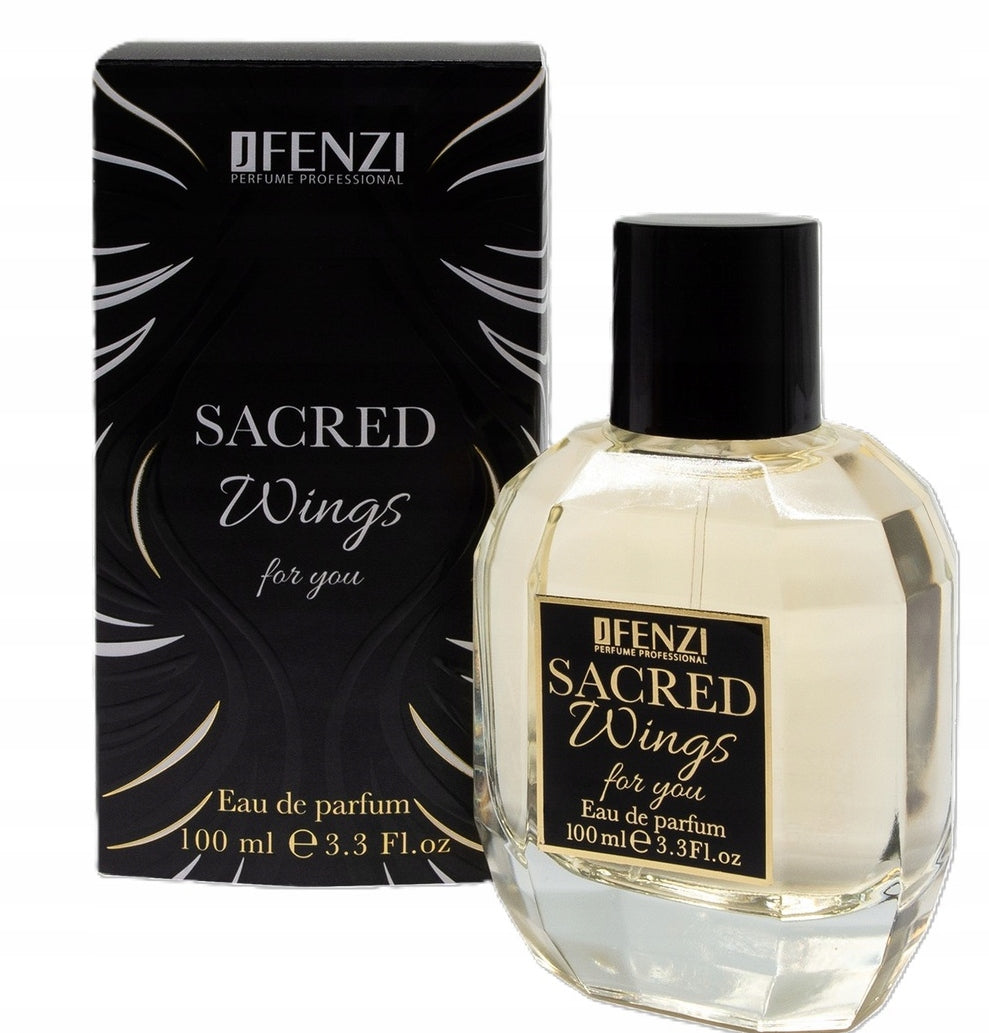 JFenzi Sacred Wings For Men/Women 2x100ml Eau de Parfum Packaging status original