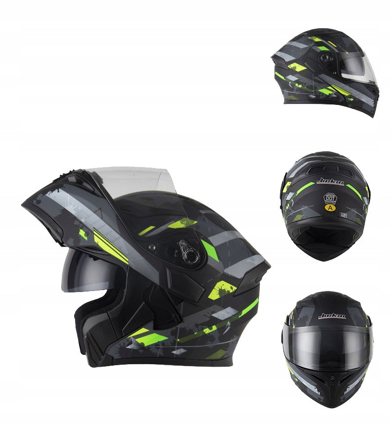 JIEKAI Jaw opening helmet for cross, enduro and quad motorcycles Manufacturer's catalog number 5051653896781