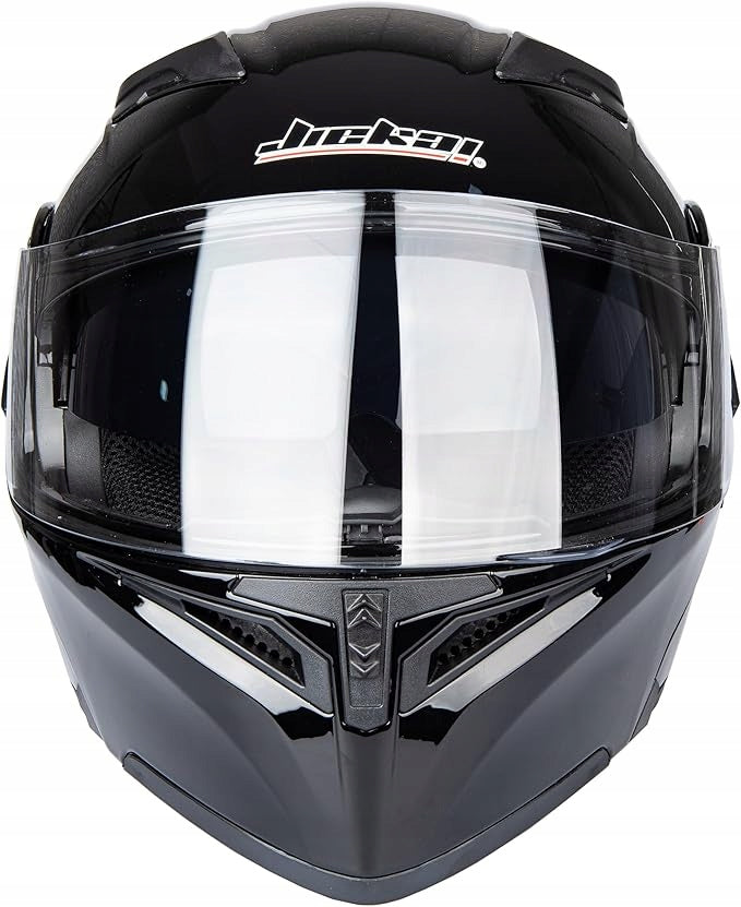 JIEKAI MOTORCYCLE HELMET WITH SUN VISOR BLACK r. XL Manufacturer no brand