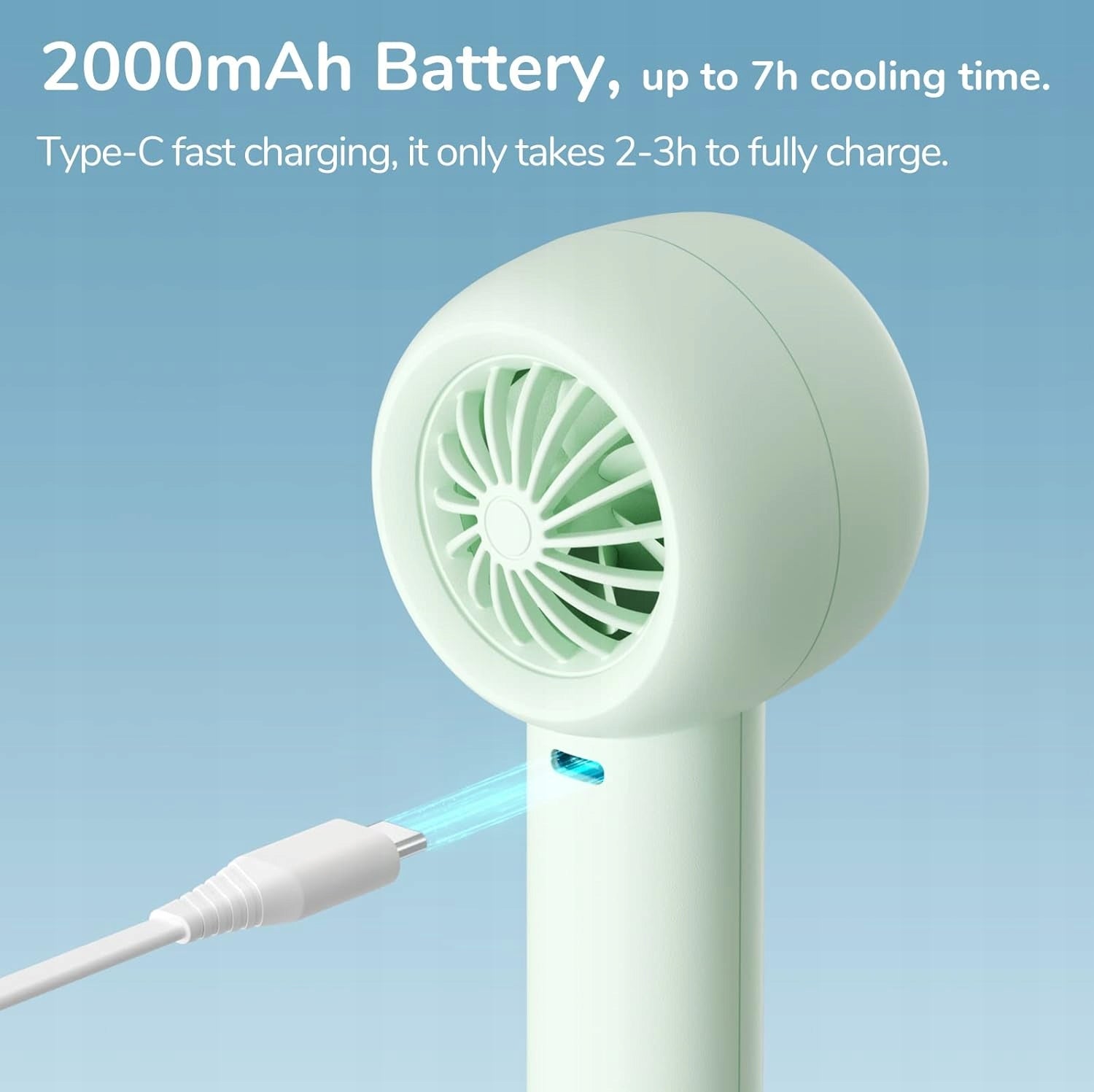 JISULIFE Mini Safe Portable 3 Speed Fan, Hiking Manufacturer code x13243321
