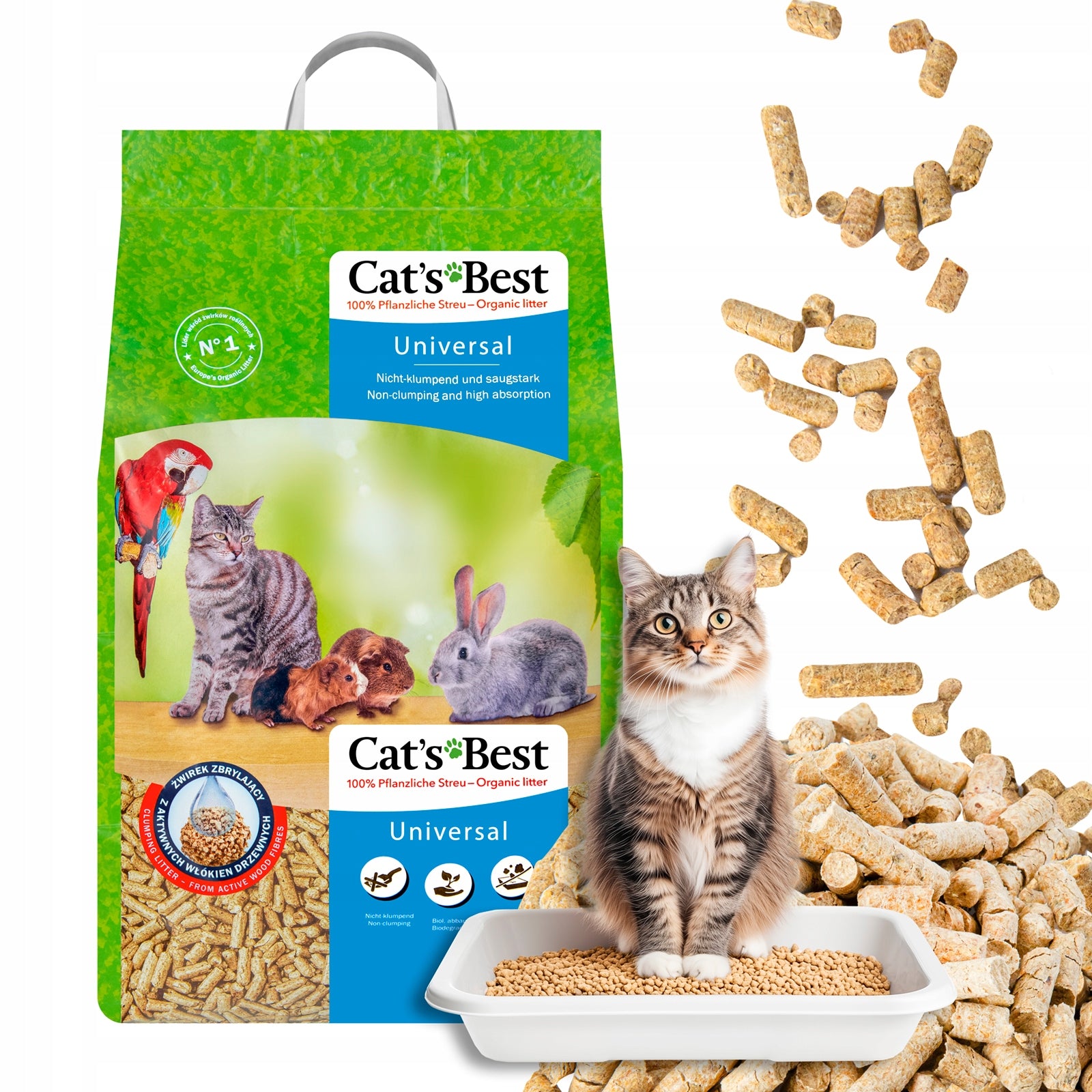 JK Cat's Best Universal litter 5,5 kg/10 l Packaging status original