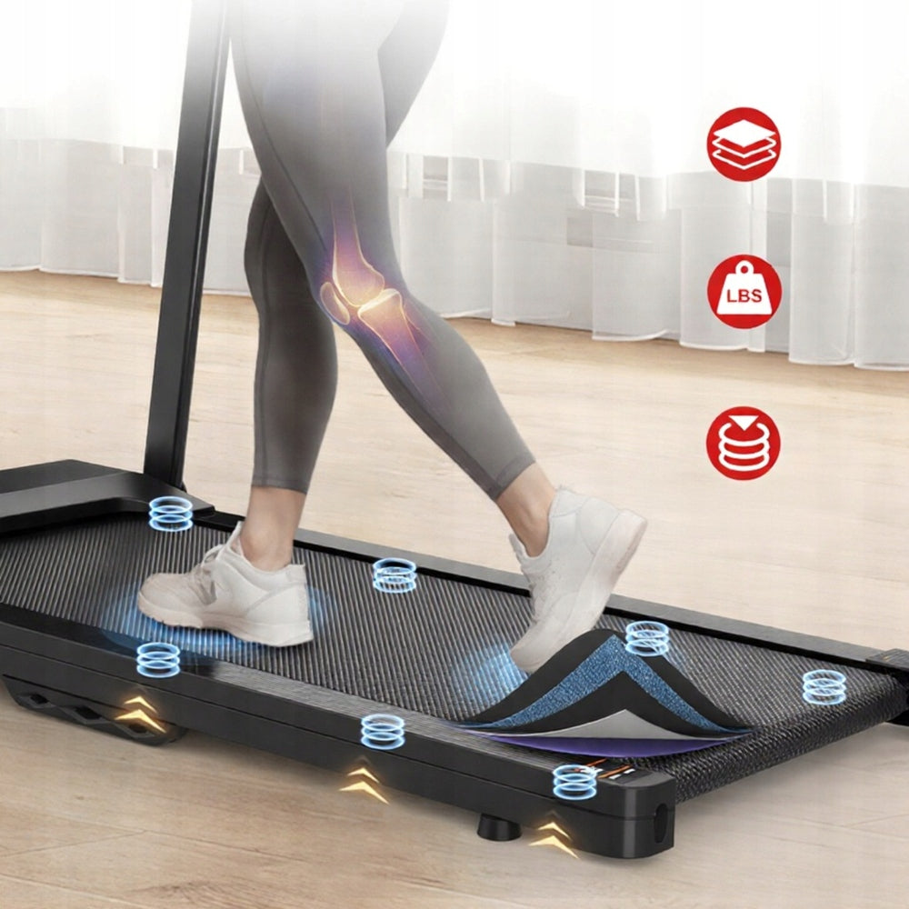 JK1608N-8 TREADMILL HOME ELECTRIC FOLDING 12km/h 2.5KM LED APP Maximum user weight 120 kg