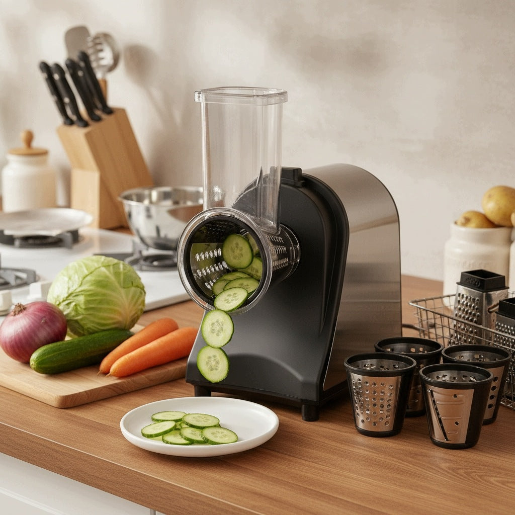 JL cuisine - Electric vegetable peeler - 250 watt - Stainless steel Brand no brand
