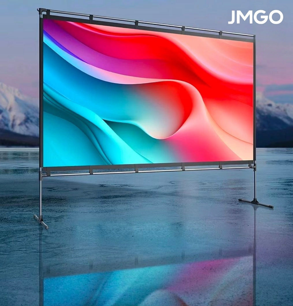 JMGO 100 inch Portable Projection Screen
