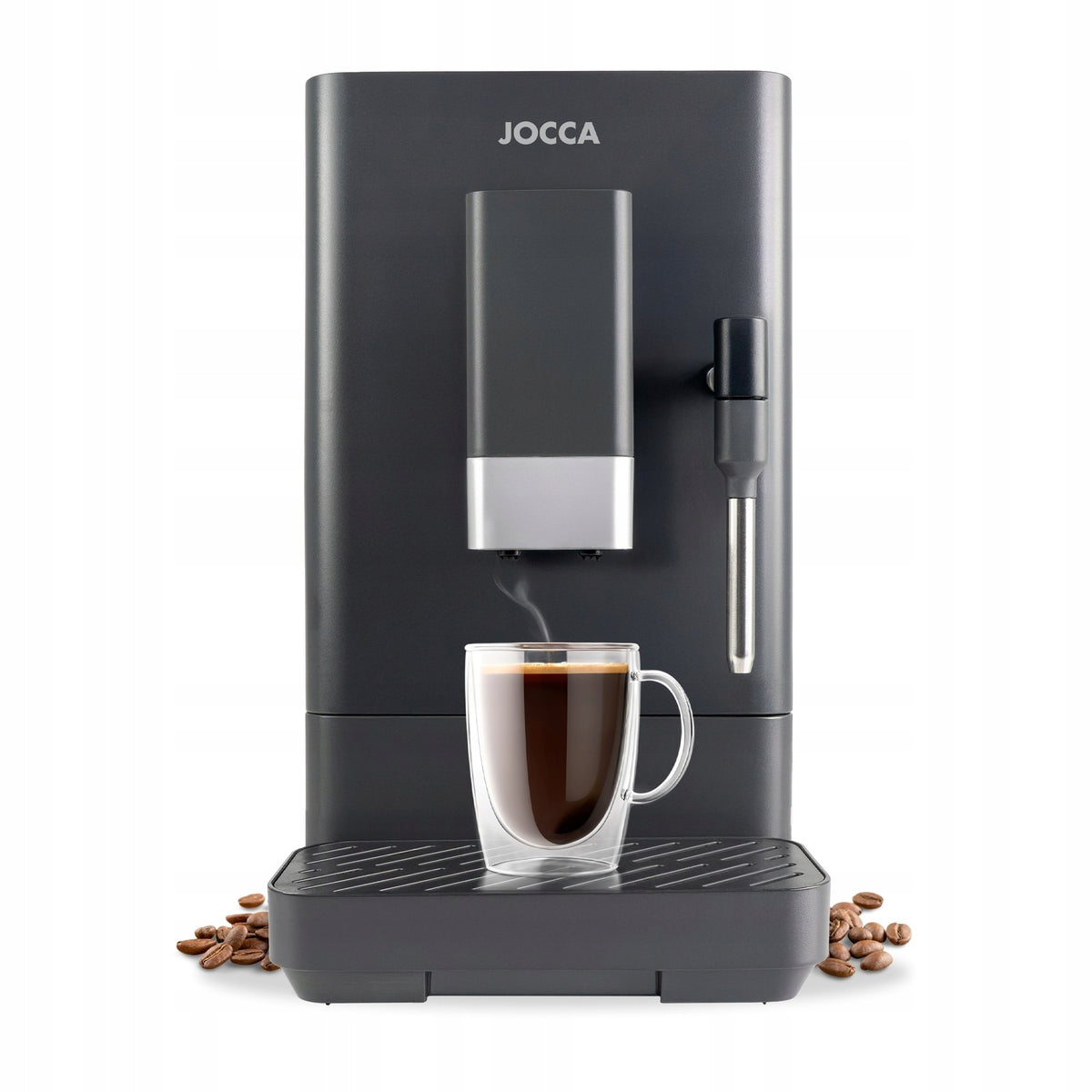 JOCCA Automatic Espresso Machine for Coffee 1350W 20 Bar Grinder Black Manufacturer code 2787
