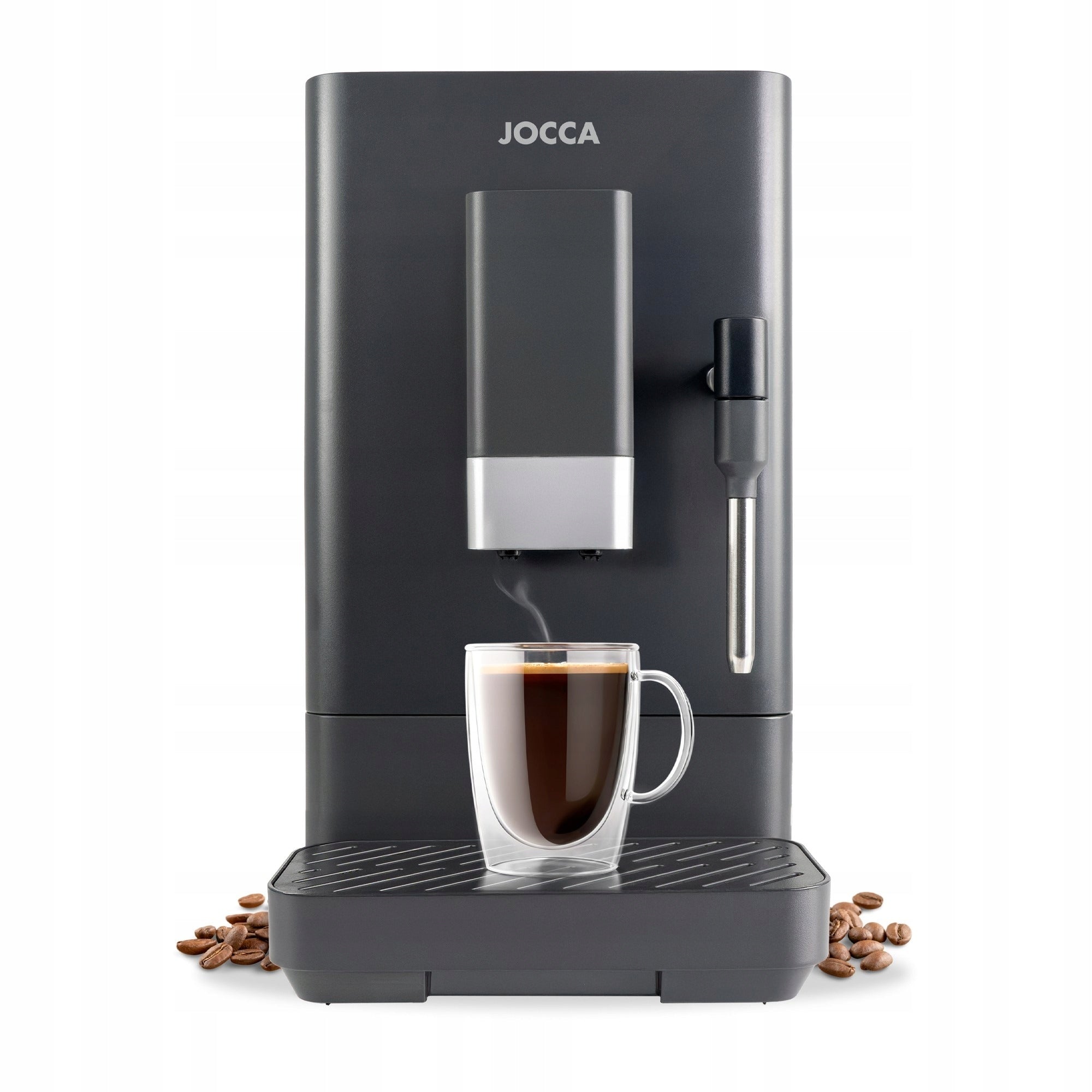 JOCCA Automatic Espresso Machine for Coffee 1350W 20 Bar Grinder Black Manufacturer code 2787