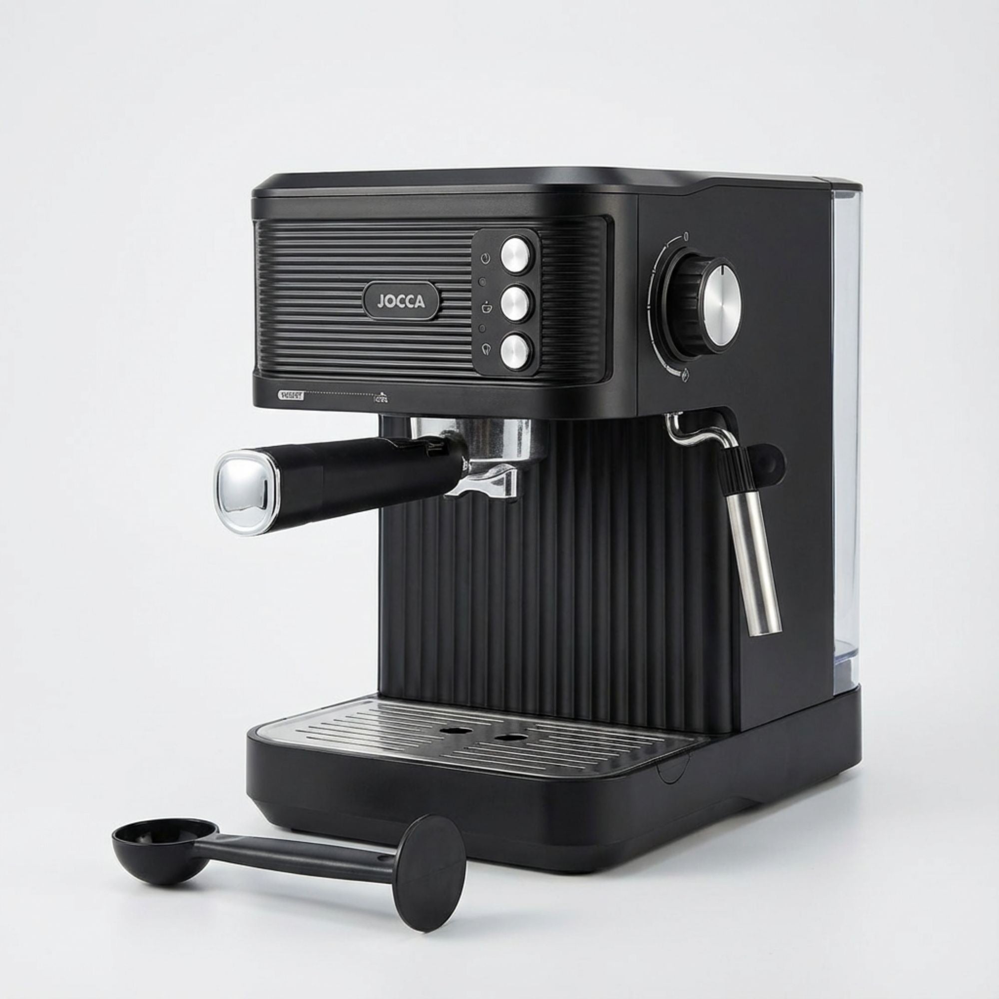 JOCCA Espresso Machine Flask for Coffee 2713 800W 20 Bar 1.8l Black Packaging status original