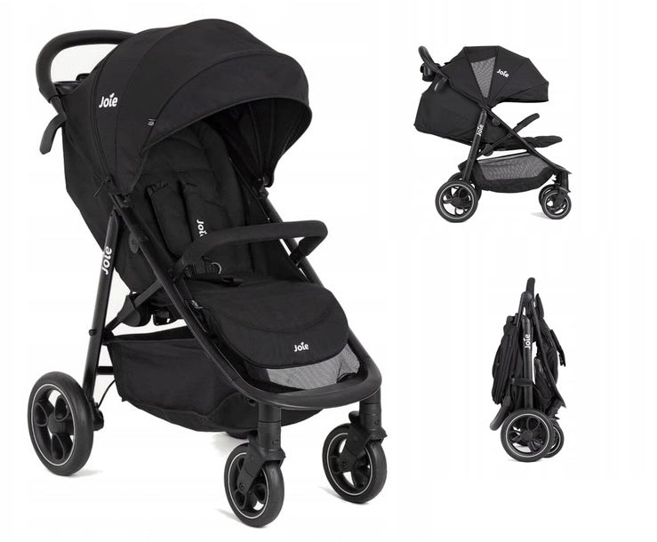 JOIE STROLLER LITETRAX CHILDREN'S STROLLER ADJUSTABLE + TRAY + HEADBAND