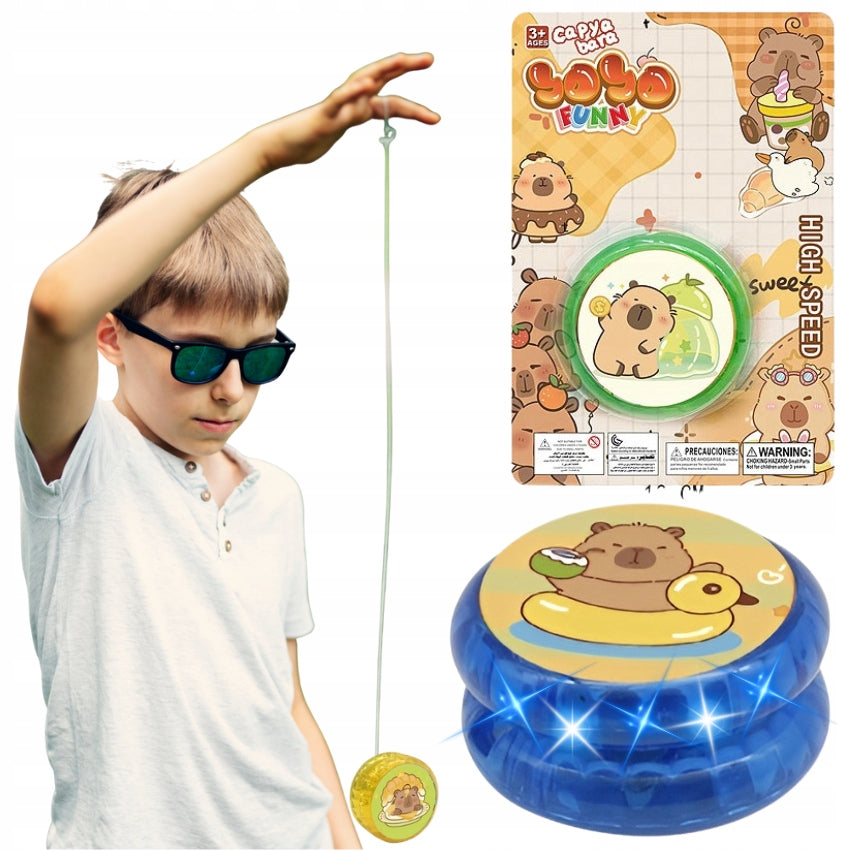 JOJO YOYO CAPYBARA GLOWING ANIMAL ARCADE GAME WITH LIGHT