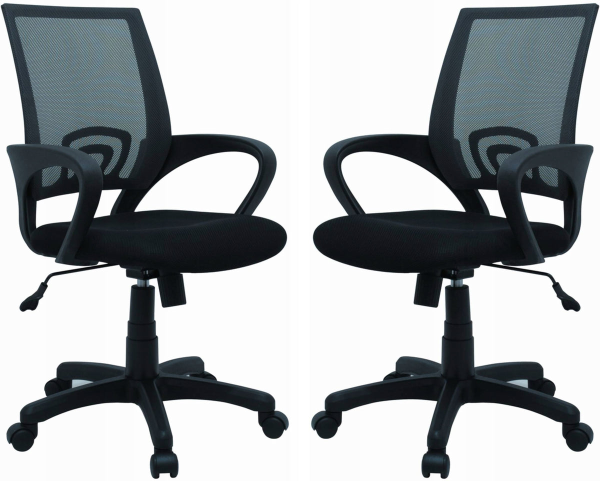 JONAS Swivel Chair Black Ergonomic Office Desk Chair 100kg Packaging status original