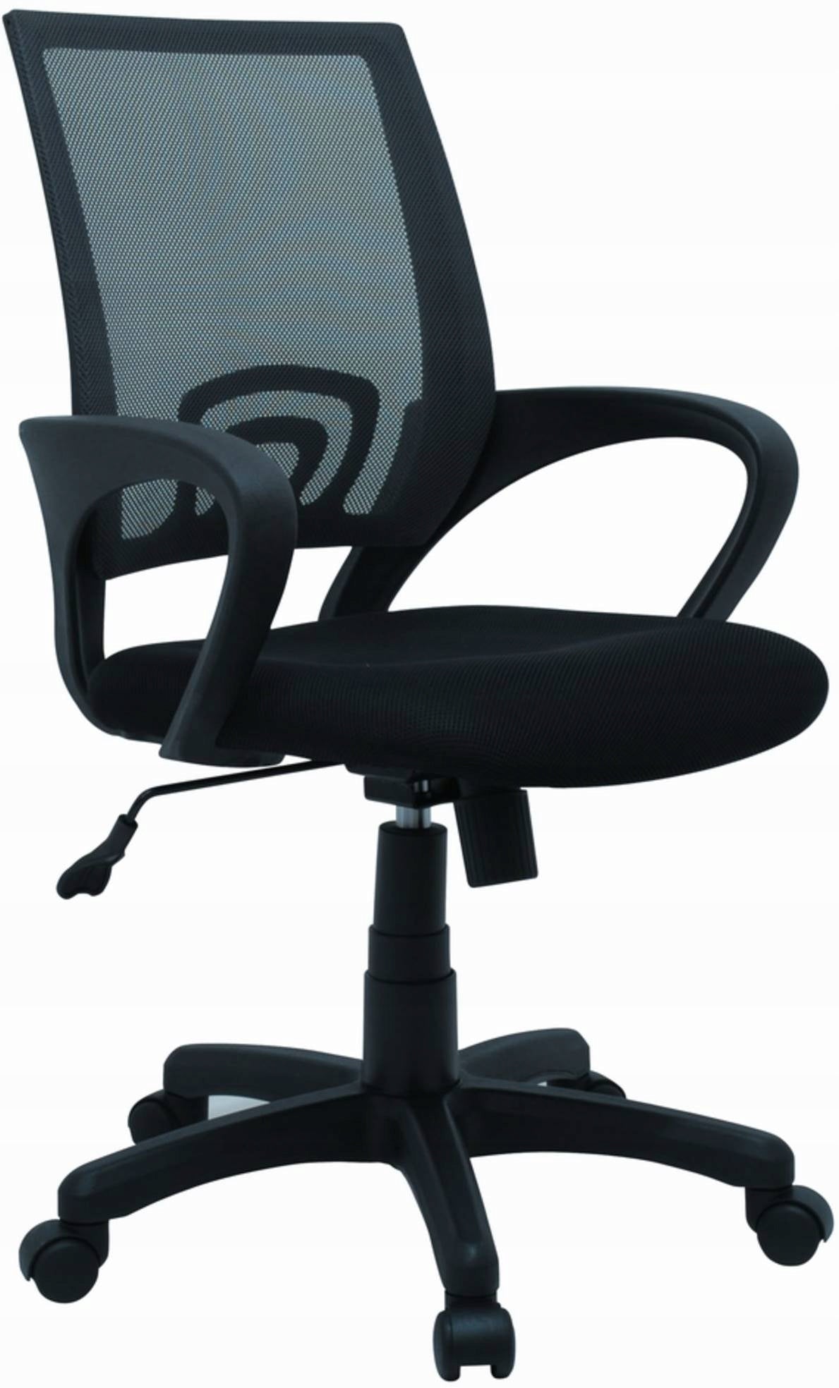 JONAS Swivel Chair Black Ergonomic Office Desk Chair 100kg